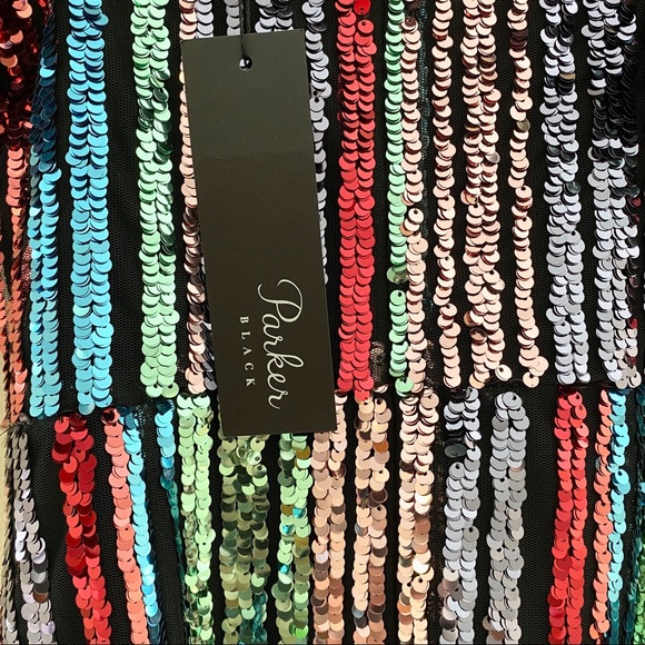 NWT: PARKER NY | Emmaline Sequin Dress - Picture 6 of 9